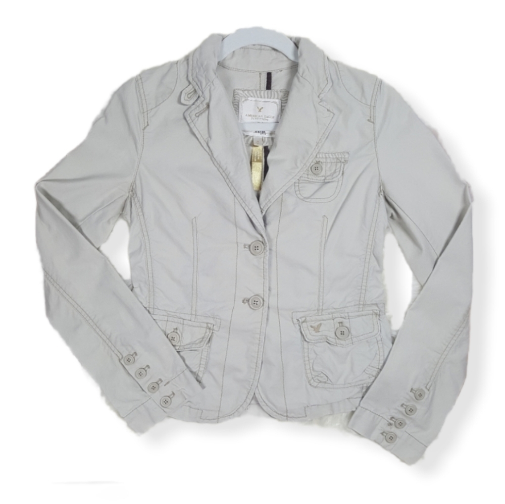 American Eagle Outfitters Lightweight Khaki Jacket